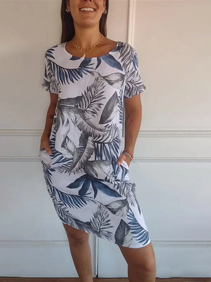 Camela | Printed  Mini Dress