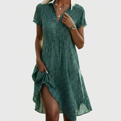 Rivena | Everyday Comfortable Printed Dress