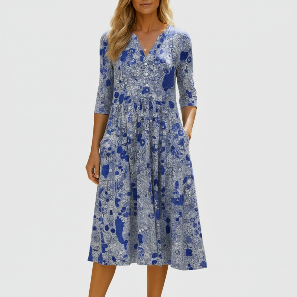 Sarah | Flowing Midi Dress