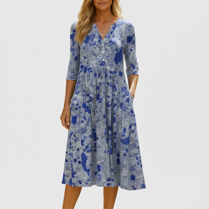 Sarah | Flowing Midi Dress