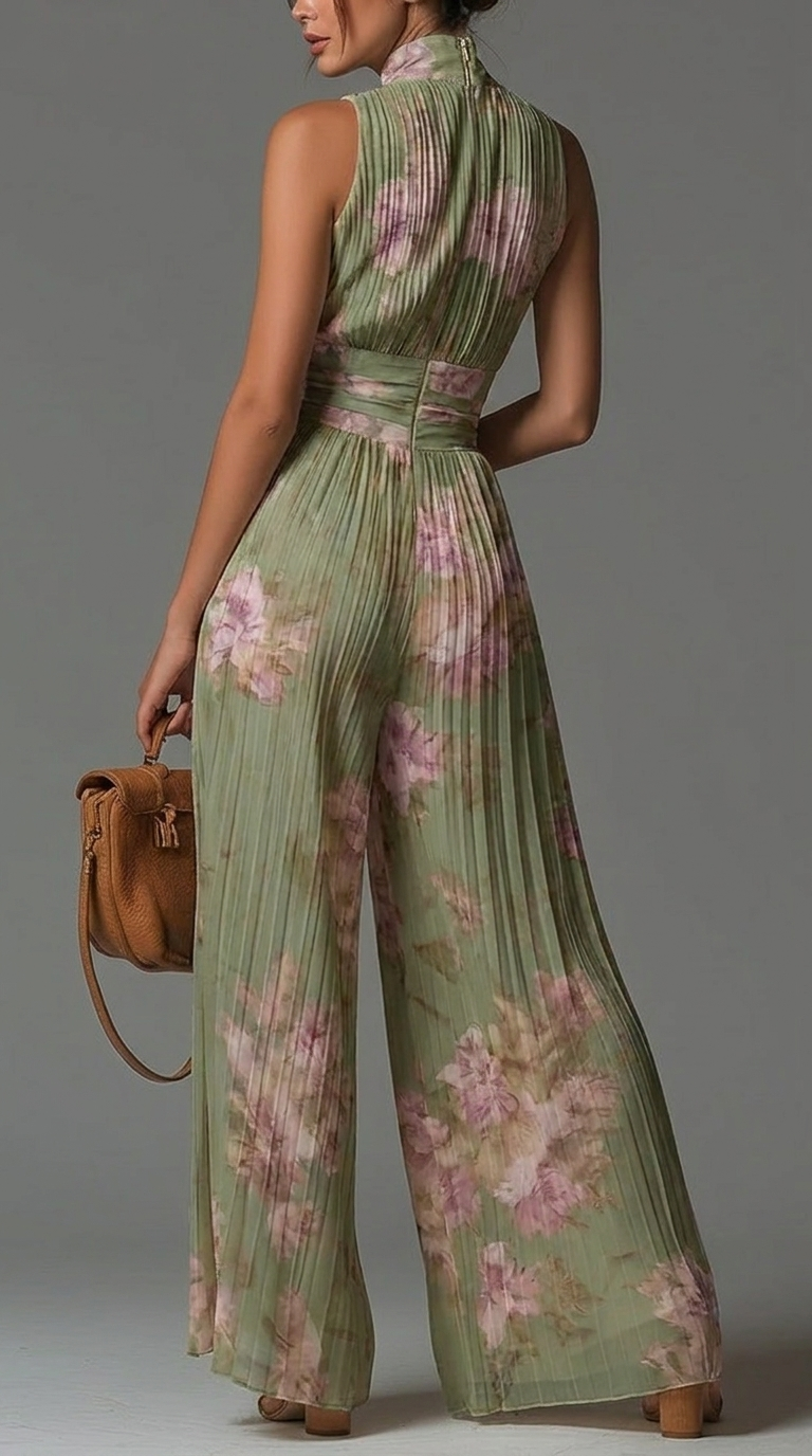 Naomi | Summer Pleated Floral Set