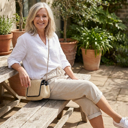 Oriana | Casual Linen Women's Shorts
