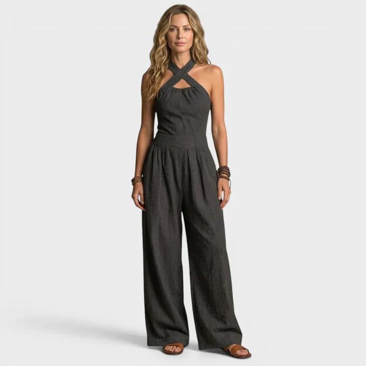 Flavie | Wrap-style Jumpsuit