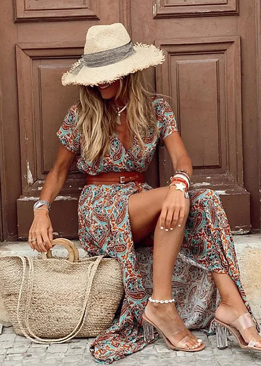 Allen | Bohemian Maxi Dress