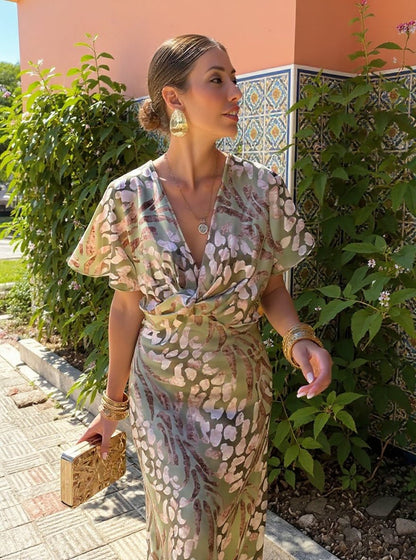 Cassandra | Elegant Party Midi Dress