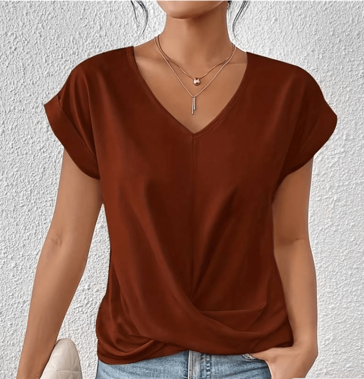 Carolyn | V-Neck Top