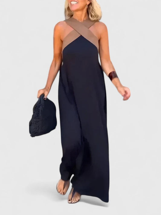 Angeline™| Elegant Crossback Dress