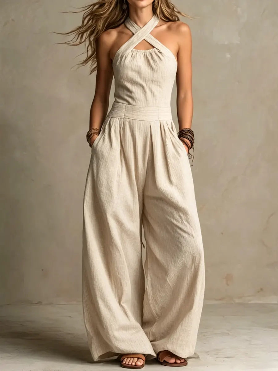 Sophie™ | Wrap-style Jumpsuit