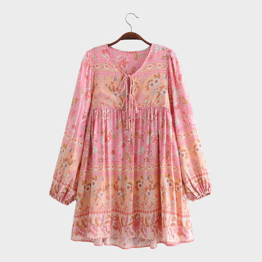 Karlie | Boho Mini Dress