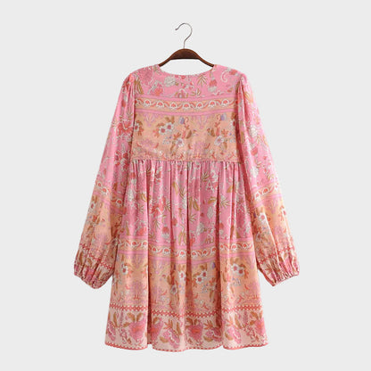 Karlie | Boho Mini Dress