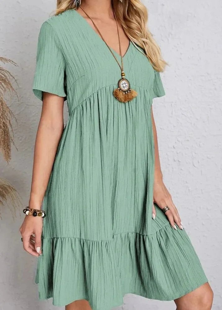 Elowen | Elegant Ribbed Mini Dress