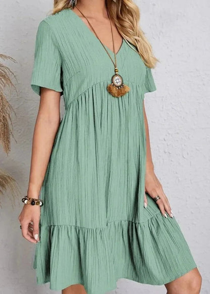Elowen | Elegant Ribbed Mini Dress
