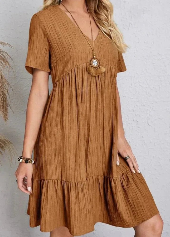 Elowen | Elegant Ribbed Mini Dress