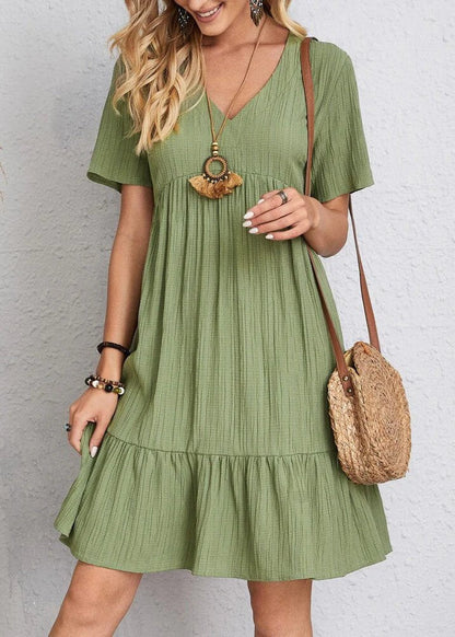 Elowen | Elegant Ribbed Mini Dress