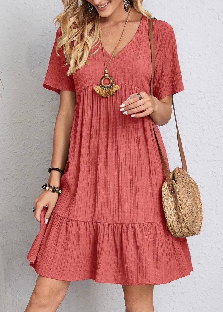 Elowen | Elegant Ribbed Mini Dress