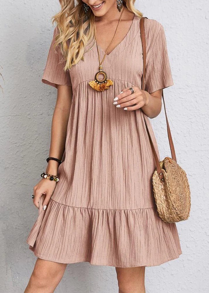 Elowen | Elegant Ribbed Mini Dress