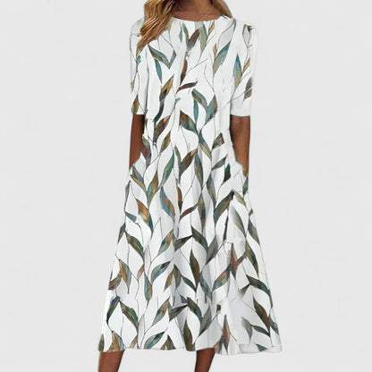 Sarah - Elegant Midi Dress