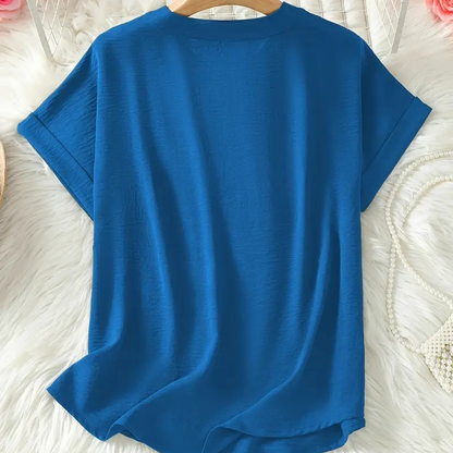 Juliette | Lightweight V-neck Blouse