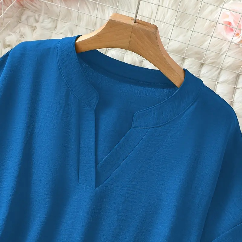 Juliette | Lightweight V-neck Blouse