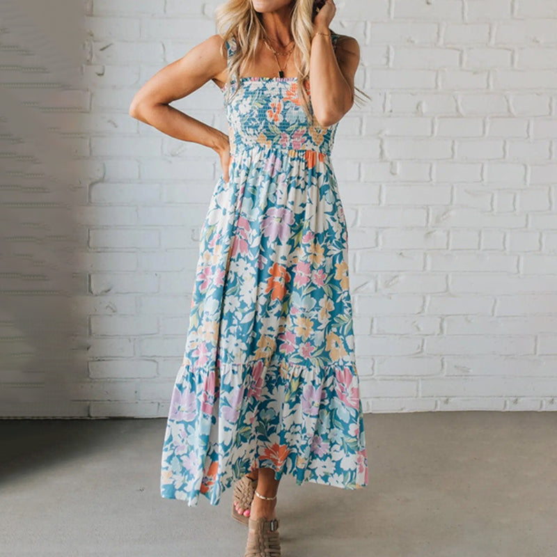 Alvira | Floral Smocked Dress