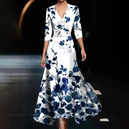 Aria™ | Chic Dress with Floral Print