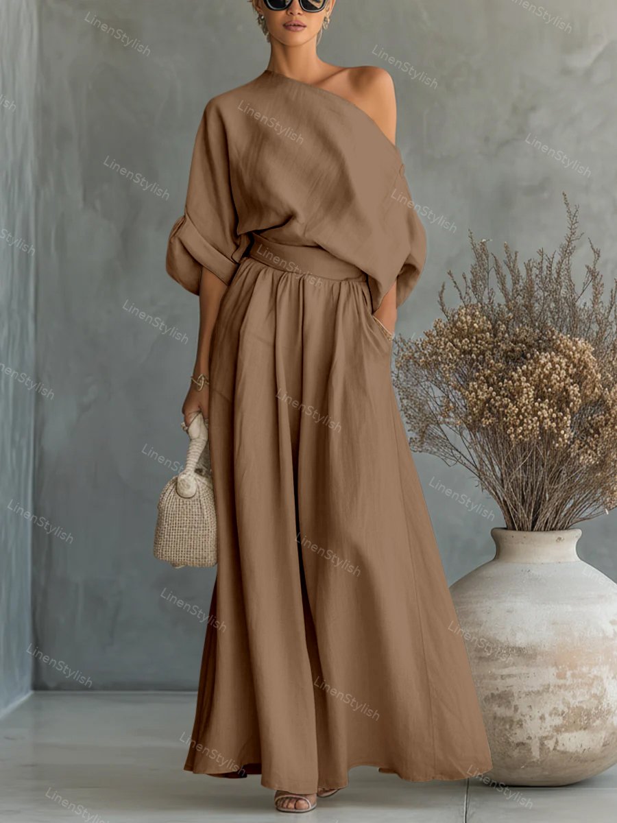 Savannah | Casual Strapless Chic Set