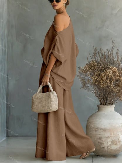 Savannah | Casual Strapless Chic Set