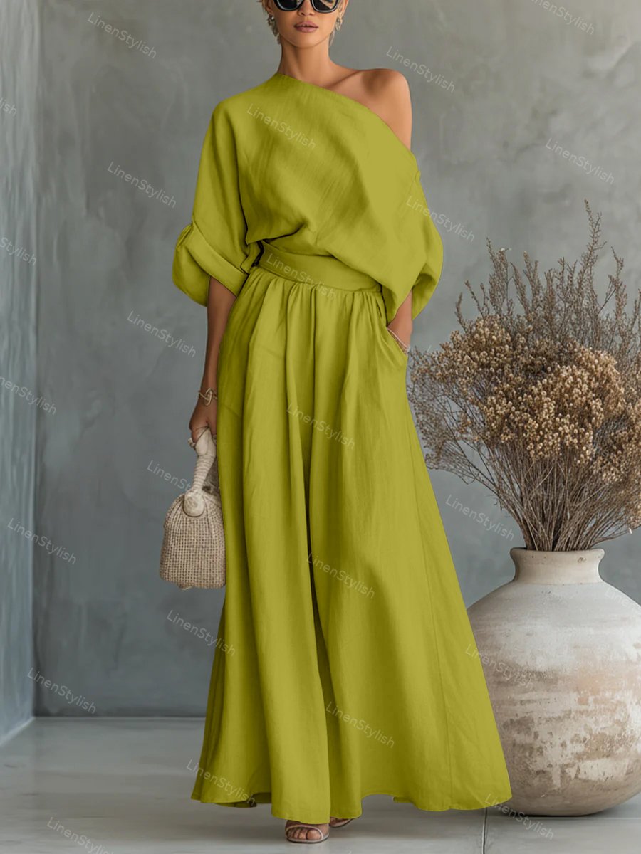 Savannah | Casual Strapless Chic Set
