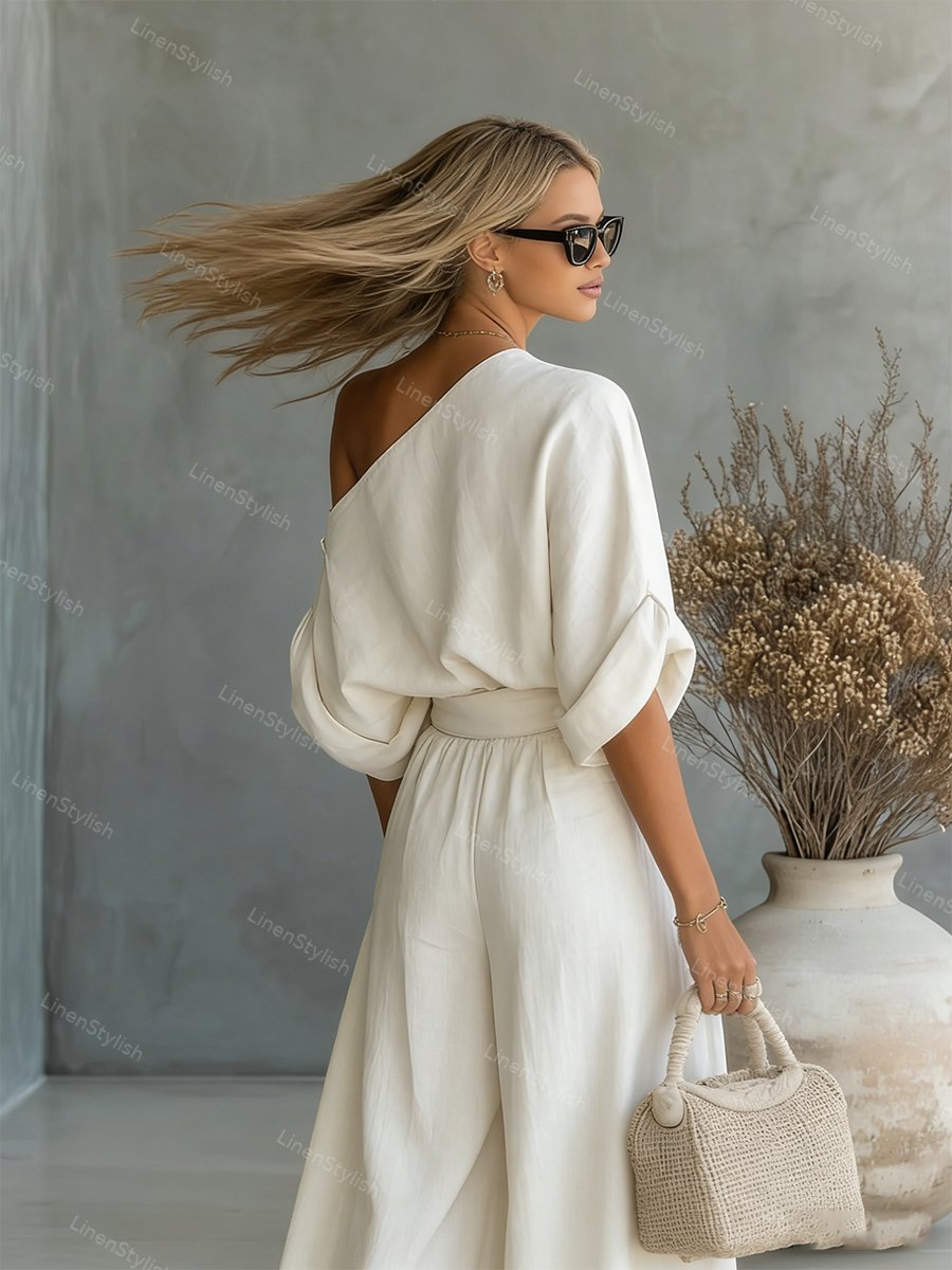 Savannah | Casual Strapless Chic Set