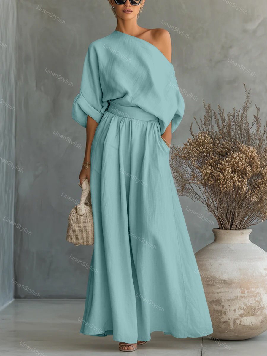 Savannah | Casual Strapless Chic Set