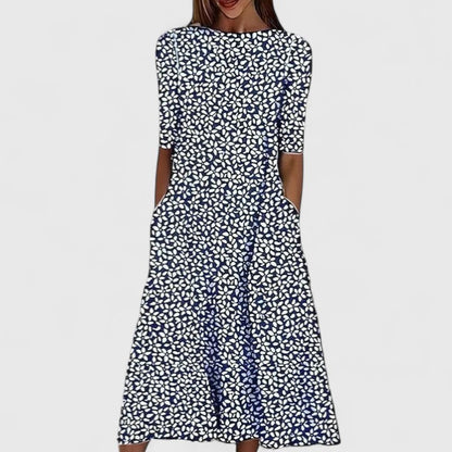 Sarah - Elegant Midi Dress