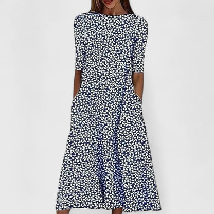 Sarah - Elegant Midi Dress