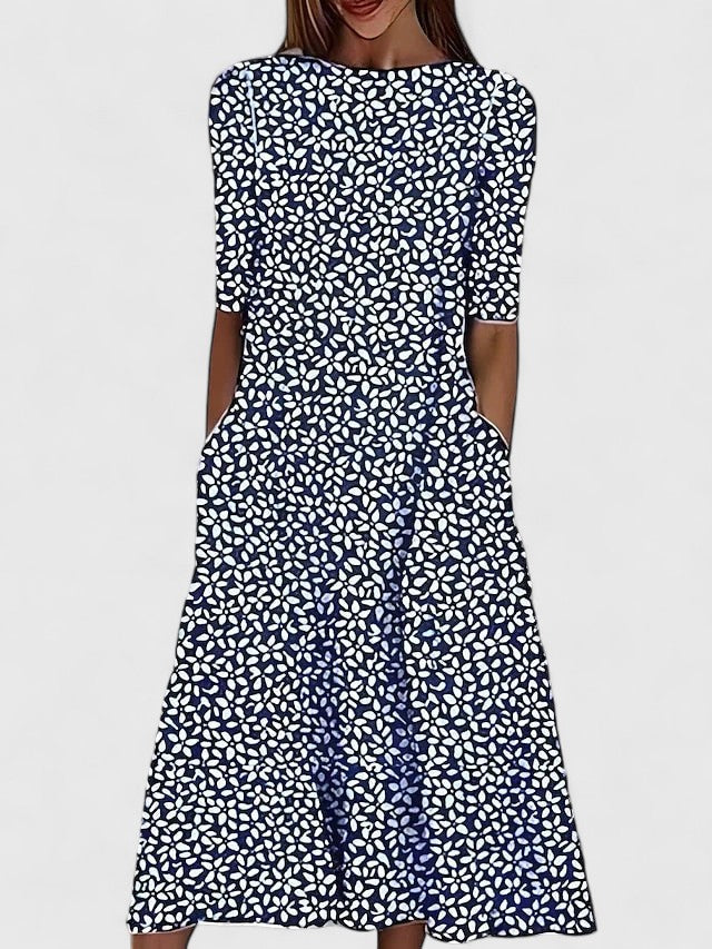 Cianne - Elegant Midi Dress